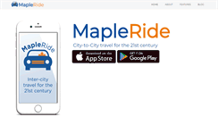 Desktop Screenshot of mapleride.com